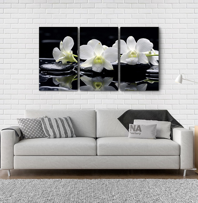 Модульна картина Квіти Орхідея Art-35_3А Київ - фото 2