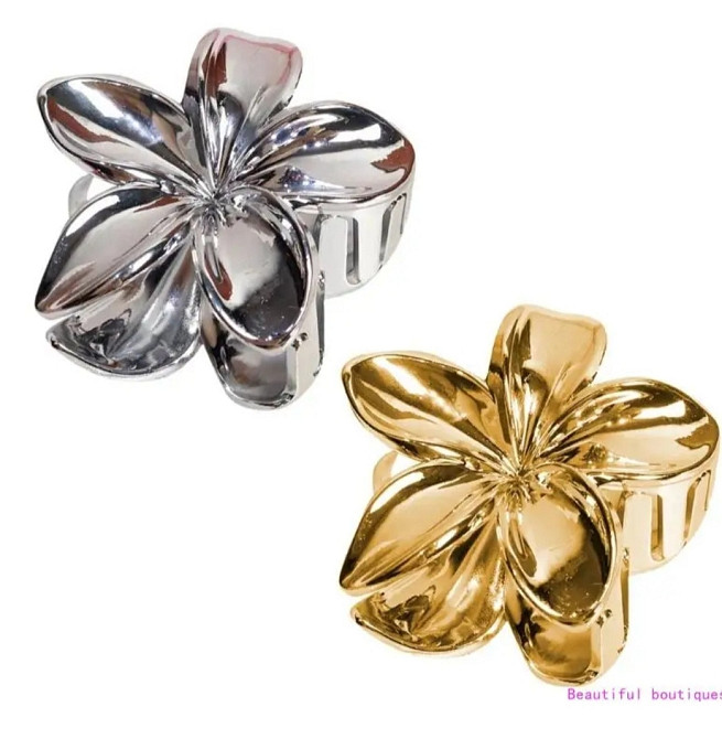 Заколка-крабік "Гавайська квітка" Сміла - фото 17