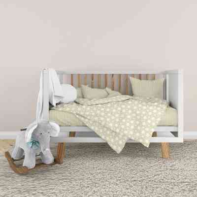 Детский постельный набор Home Line Зори в горох (пудровый) (183208) Винница