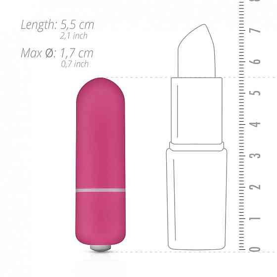 Віброкуля Easytoys, рожева, 5.5 х 1.7 см Sex Aura Київ
