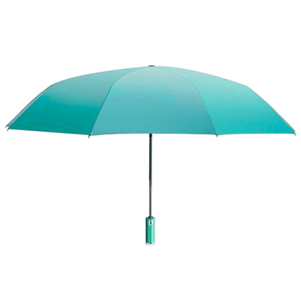 Зонт 98 см с Led-фонариком от дождя, солнца, диаметр, зонт автоматический,10 спиц, light-blue Каменец-Подольский - изображение 4