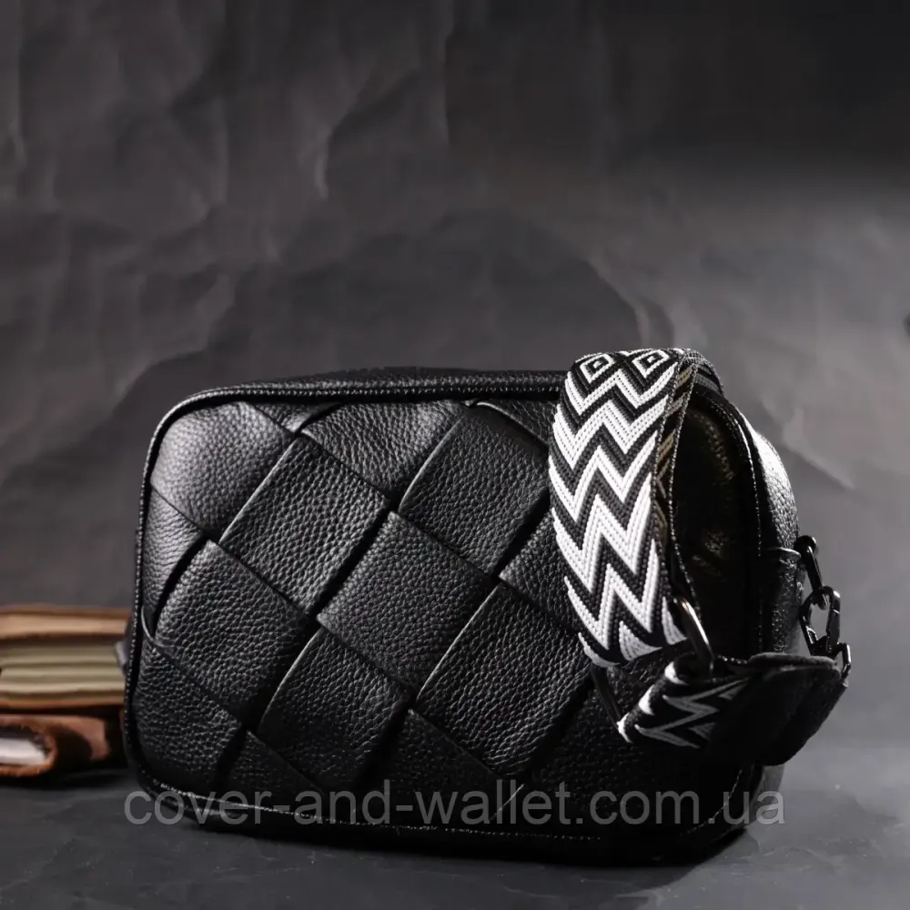 Женская сумка с переплетами из натуральной кожи Vintage Киев - изображение 6