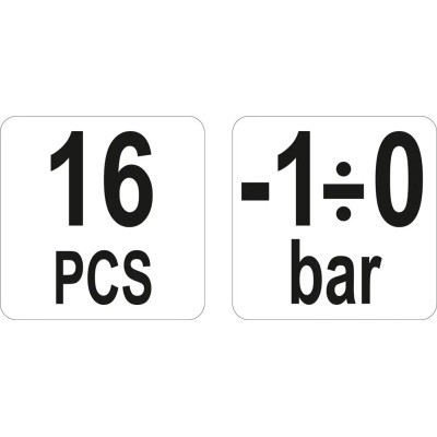 Насос ручной Yato вакуумный диагностический 16 ел. (YT-0673) Винница - изображение 5