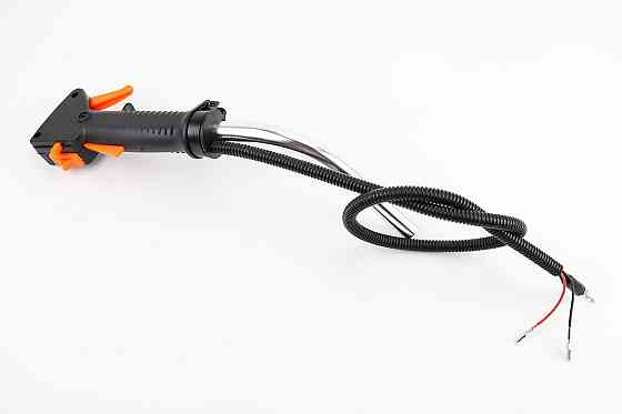 Ручка газа + трос Тип 2, (курок "вузький", з трубою) Київ