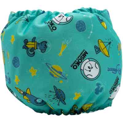 Підгузки для тварин MISOKO&amp;CO багаторазові для кобелів, з ракетами, XXL 1 шт. м&apos;ятні (HAINMSK63952) Вінниця