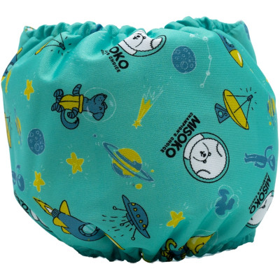 Подгузники для животных MISOKO&CO многоразовые для кобелей, с ракетами, XXL 1 шт. мятные (HAINMSK63952) Винница - изображение 3