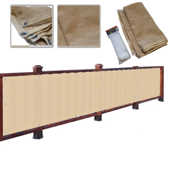 Затіняюча сітка для забору (2 х 5 м) Бежевий Вінниця