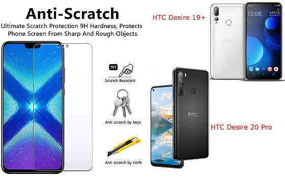 Защитное стекло NeoGlass для HTC Desire 19+, Desire 20 Pro – ультрапрозрачное и устойчивое Киев