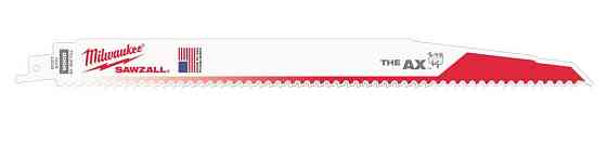 Полотно для шабельних пил AX FANG TIP MILWAUKEE, 300х5,0 мм, (5 шт.) (деревина з цвяхами) Одеса