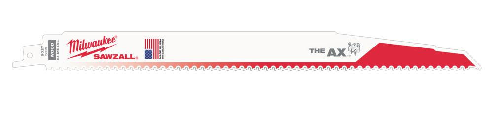 Полотно для шабельних пил AX FANG TIP MILWAUKEE, 300х5,0мм, (5шт), (деревина з цвяхами) Одесса - изображение 3