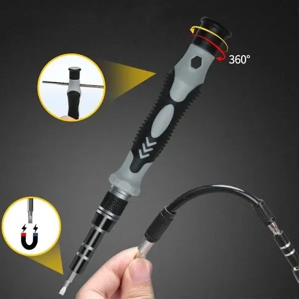 Универсальный Набор прецизионных отверток и бит 115в1 предметов Одесса - изображение 6