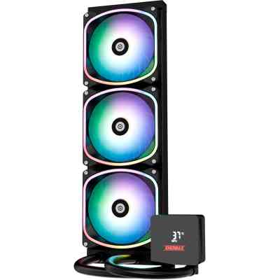 Система жидкостного охлаждения Enermax Aquafusion II 360 ARGB (ELC-AQFS360-SQA) Винница
