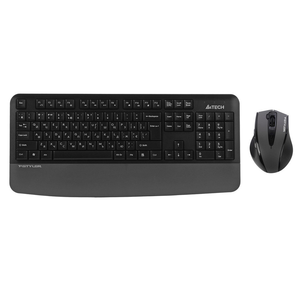 Комплект (клавіатура, миша) бездротовий A4Tech Fstyler FG2500S Plus Grey ( 20880 ) Харьков - изображение 8