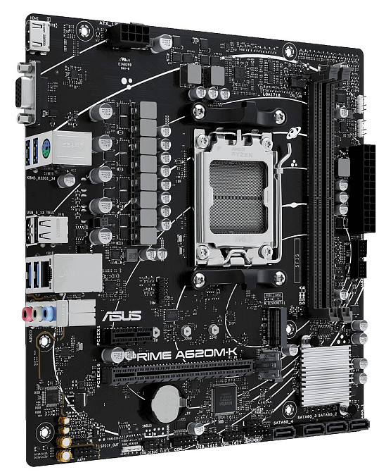 Материнська плата Asus Prime A620M-K Socket AM5 microATX Харьков - изображение 2