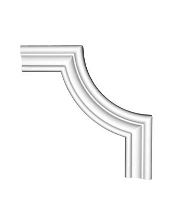Угловой элемент молдинга полиуретановый Gaudi Decor CF 3063B Днепр