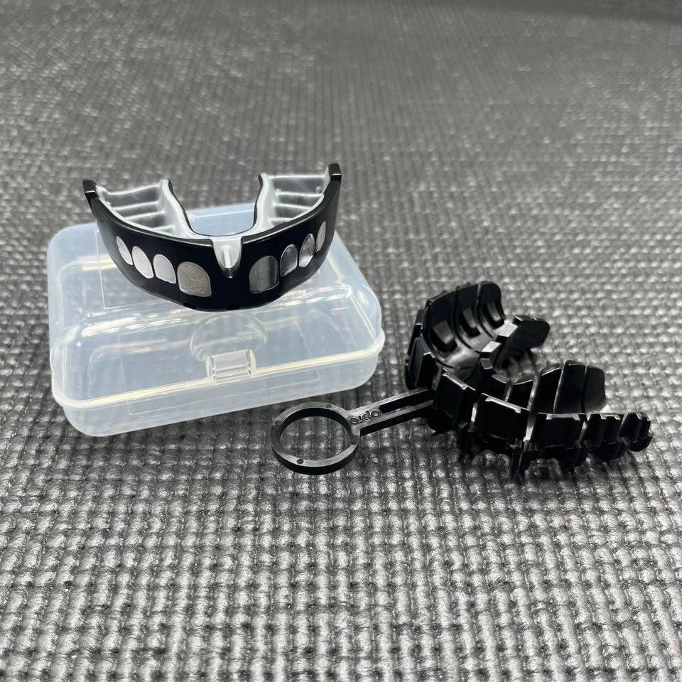 Капа OPRO Silver доросла (вік 11+) Grillz Black/Silver (art.102502013) Кам'янське - фото 9