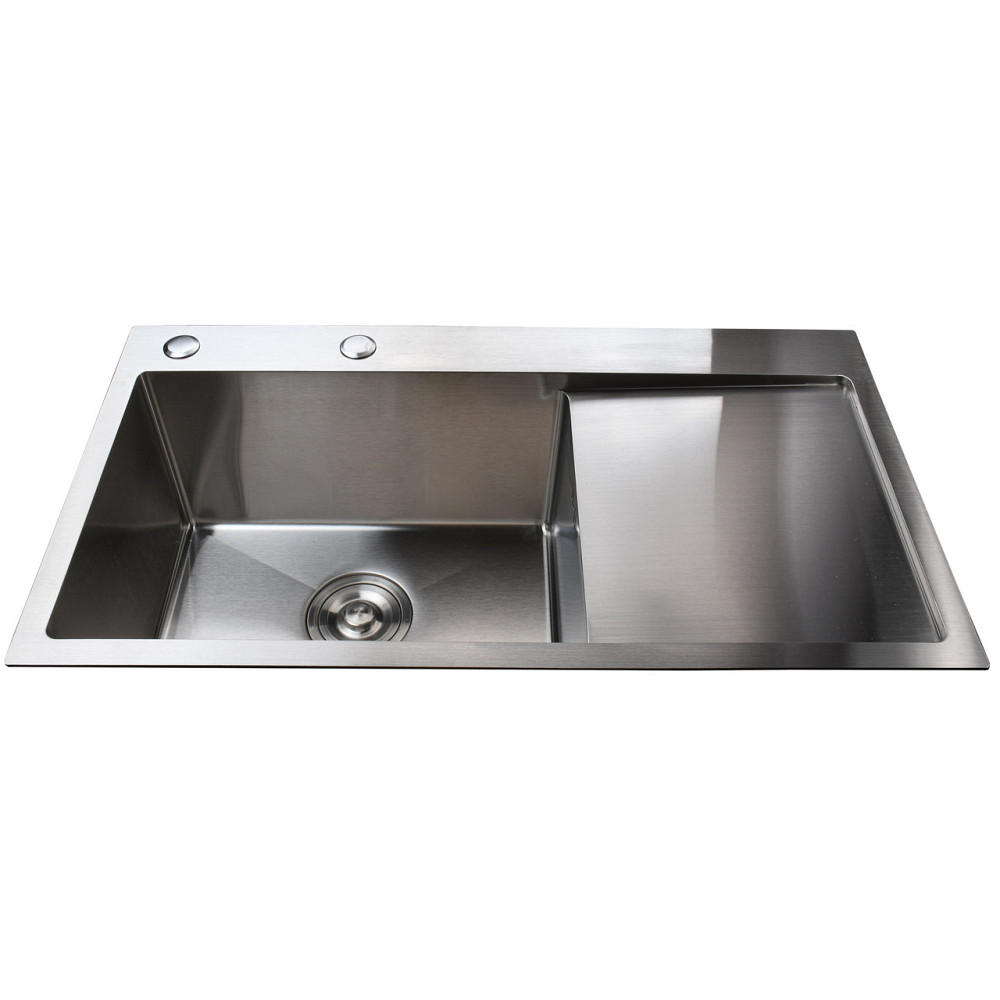 Мийка кухонна 3mm 780х430 Сатин 7843HS Mira (000032099) Київ - фото 5