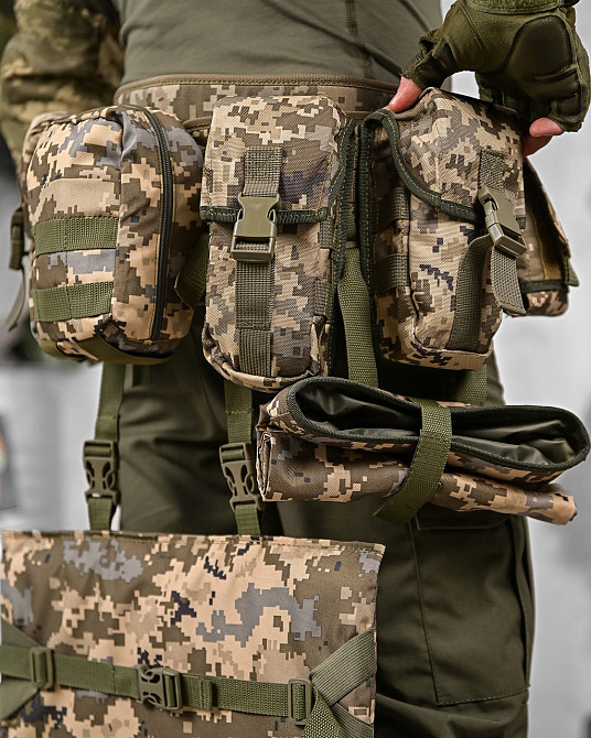 Ремінно плечова система розвантаження в зборі рпс піксель 7 підсумок Одеса - фото 17