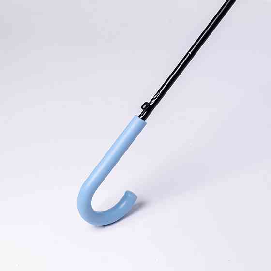 Классический детский зонт-трость полуавтомат из полиэстера прочный надежный 8 спиц диаметр 94 см  Голубой HP-23-11BL Киев