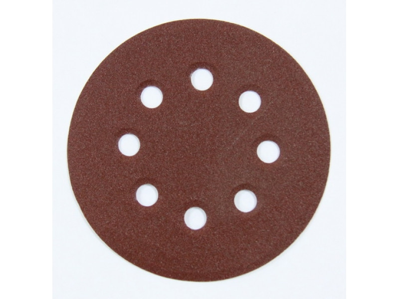 Шлифбумага кругл. Sturm, 125мм, зерно 180, 5шт 9010-H125-180 (читать описание) Ровно - изображение 1