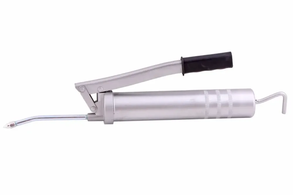 Шприц для смазки Intertool резин. ручка, с насадкой и шлангом Винница - изображение 3