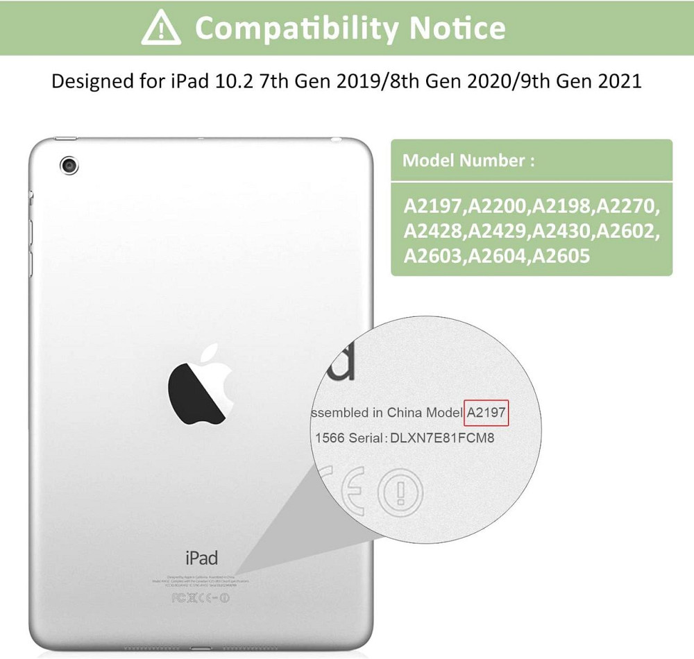 Клавиатурный чехол для iPad 10.2 (2019/2020) Bluetooth съёмная клавиатура подставка держатель для Apple Pencil Киев - изображение 4