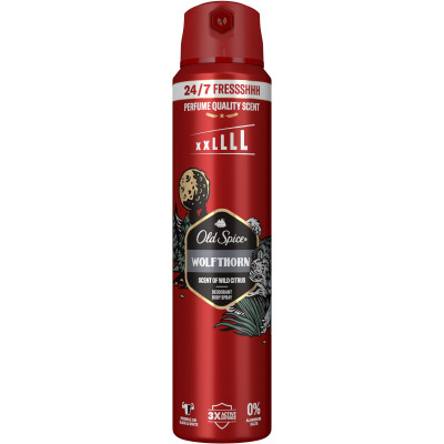 Дезодорант Old Spice Wolfthorn 250 мл (8006540290002/8700216875738) Винница - изображение 1