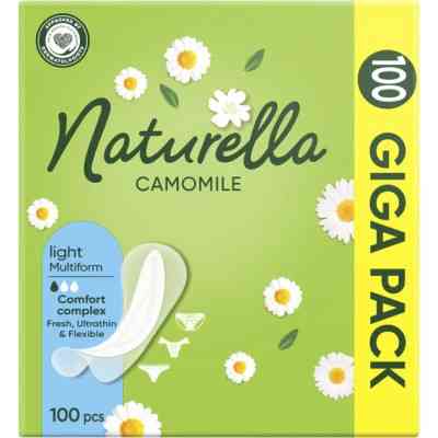 Ежедневные прокладки Naturella Сamomile Light Multiform 100 шт. (8001090603760) Винница