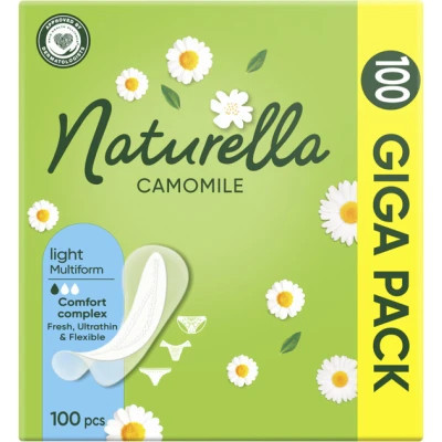 Щоденні прокладки Naturella Сamomile Light Multiform 100 шт. (8001090603760) Вінниця - фото 2