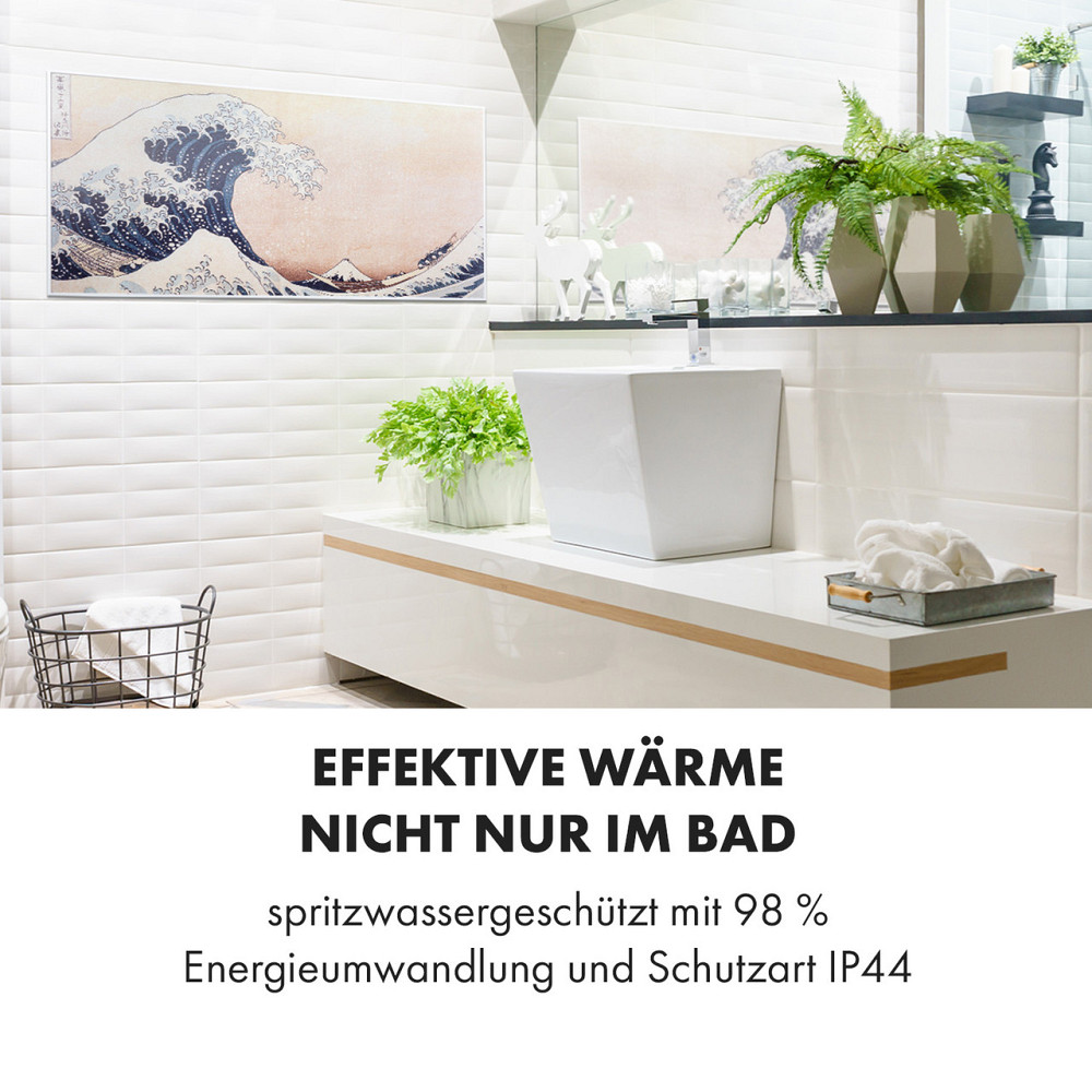 Умный инфракрасный обогреватель Wonderwall Air Art 120x60 см, 700 Вт, настенная установка, приложение для Ровно - изображение 6