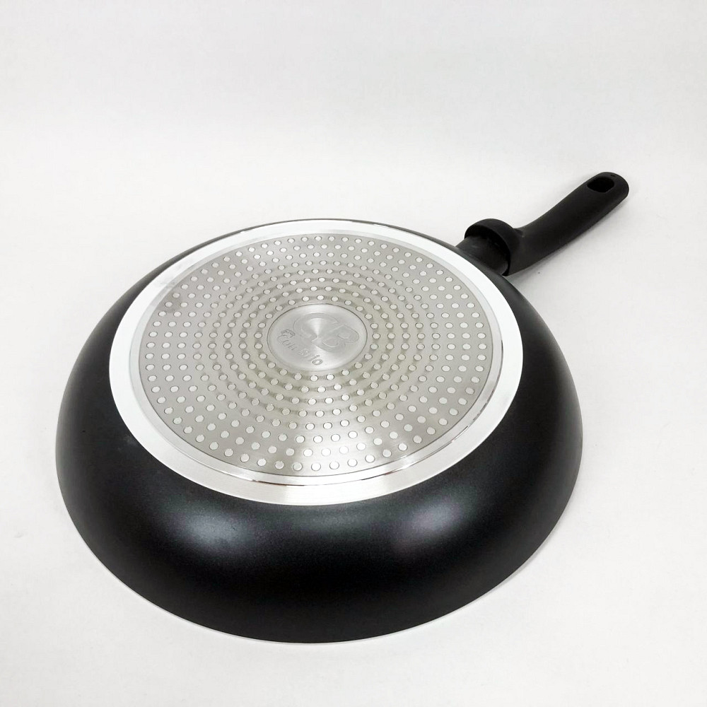 Сковорода для приготовления пищи без масла Con Brio СВ-2822 28 см, Сковорода для готовки на пару JE-86 Львов - изображение 1