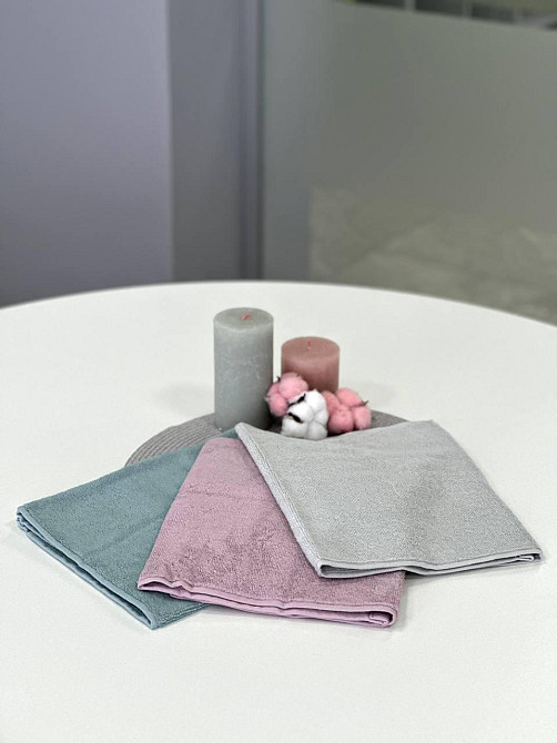 Махровий рушник Ideal Textile Pastel 30х70 см 500 г/м2 (56861093) Чернівці - фото 2