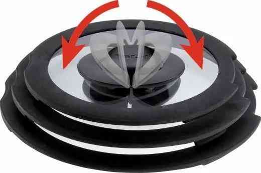 Кришка Tefal Ingenio 28 см (L9846753) ( прозорий, чорний ) Харьков