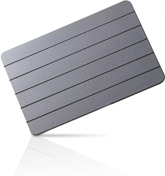 Коврик универсальный для душа и ванной комнаты,прихожей,кухни,каменный из диатомита,серый, размер 60х39 см Каменец-Подольский - изображение 6