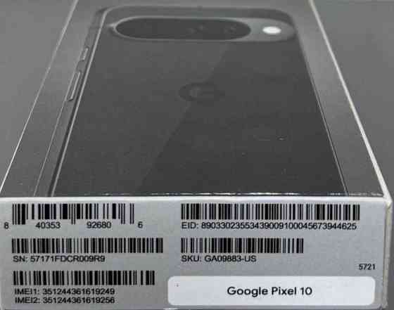 Смартфон Google Pixel 10 12/256GB Obsidian. Харьков