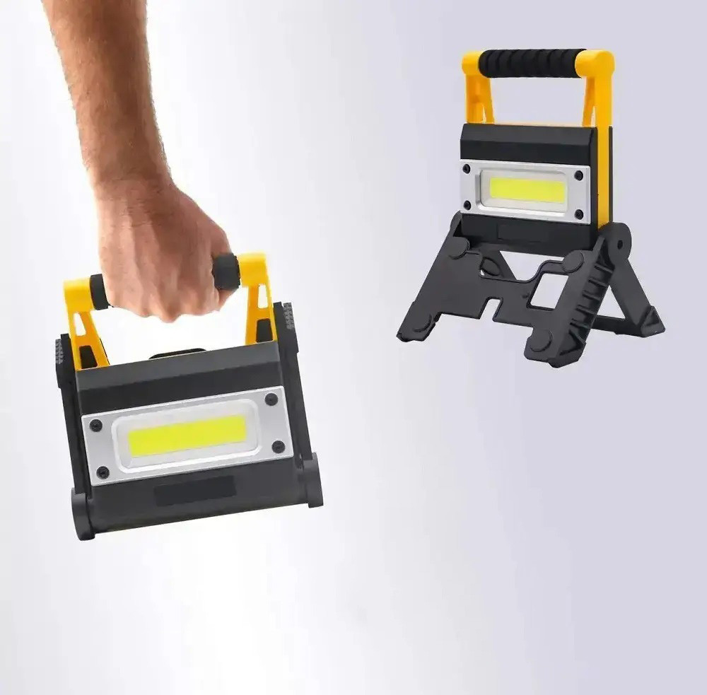 Кемпинговая аккумуляторная лампа, Фонарь переносной для кемпинга с акб, Лучшие светодиодные прожекторы HR-14 Киев - изображение 17