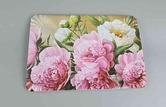 Тарілки святкові паперові 15 * 22 см "No 6" Півонії 10 шт (1 пачка) Харків