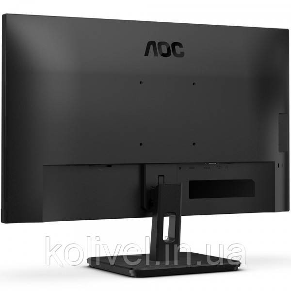 TFT 23.8" AOC 24E3UM, VA, 75Гц, D-Sub, HDMI, DP, USB-hub, колонки, чорний (24E3UM) Київ - фото 6