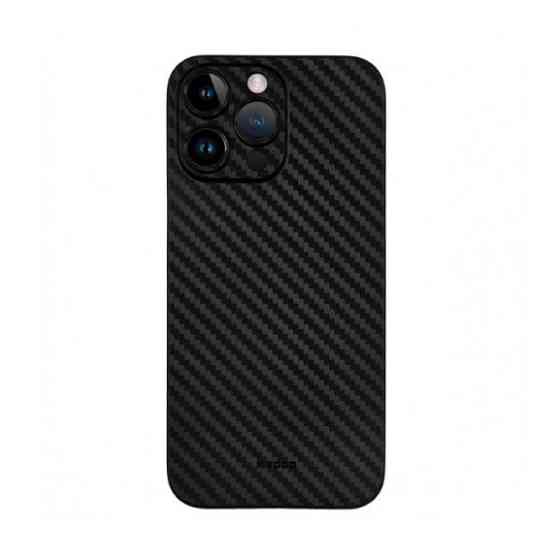 Iphone 13 Pro Ультратонкий чехол PC карбон (черный) Одесса