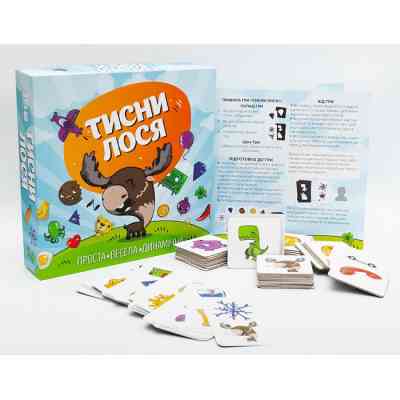 Настільна гра Fun Games Shop Тисни Лося! (укр.) (FGS43) Вінниця
