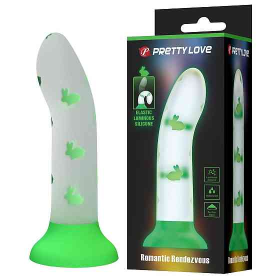 Фалоімітатор PRETTY LOVE Romantic Rendezvous, Luminous Suction base Sex Aura Київ