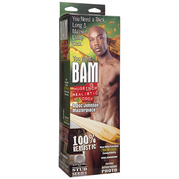 Фаллоимитатор Doc Johnson BAM - Huge 13 Inch Realistic Cock Sex Aura Киев - изображение 4
