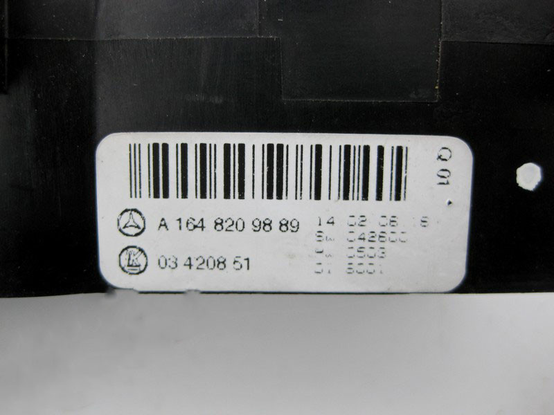 Mercedes-Benz  A1648209889 9174 Задній блок керування кліматом R-Class W251 Одеса - фото 3