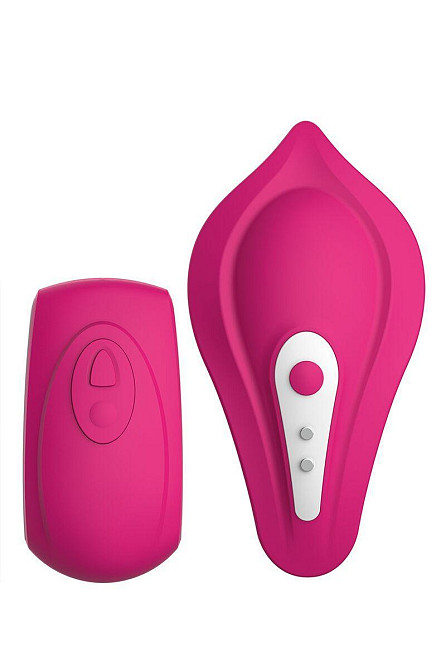 Вібратор у трусики Liebe Panty Vibe Recargable Cerise, нагрівання до 39 °C, пульт, трусики в комплекті Sex Aura Київ - фото 2