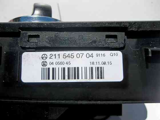 Mercedes-Benz  A2115450704 9116 Перемикач світла фар чорний матовий E-Class W211 Одесса