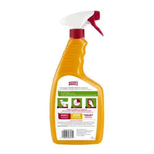 Средство 8in1 Nature's Miracle Dog Orange Oxy Spray для устранения пятен и запахов от собак 709 мл Киев