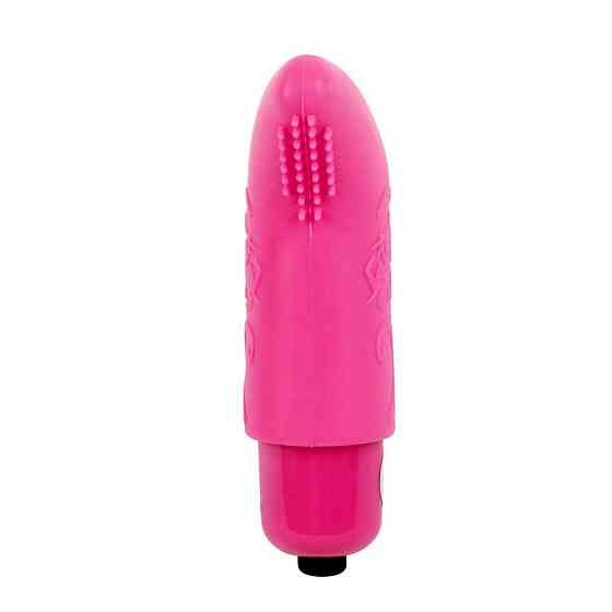Вибратор для клитора на палец Chisa Mis Sweet Finger Vibe с рельефом, розовый Sex Aura Киев