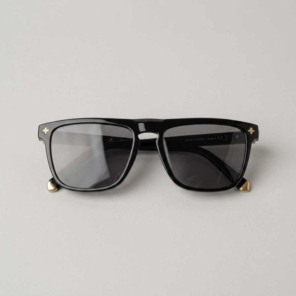 Мужские солнцезащитные очки LV 2873 black Lux Киев - изображение 3