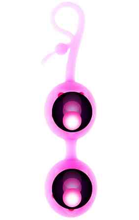 Вагинальные шарики Pink Star цвет розовый Sex Aura Киев