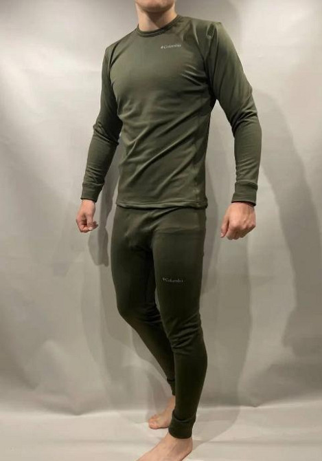 Мужское термобелье Columbia теплое зимнее термобелье хаки мужское термобелье комплект   WAR Львов - изображение 3